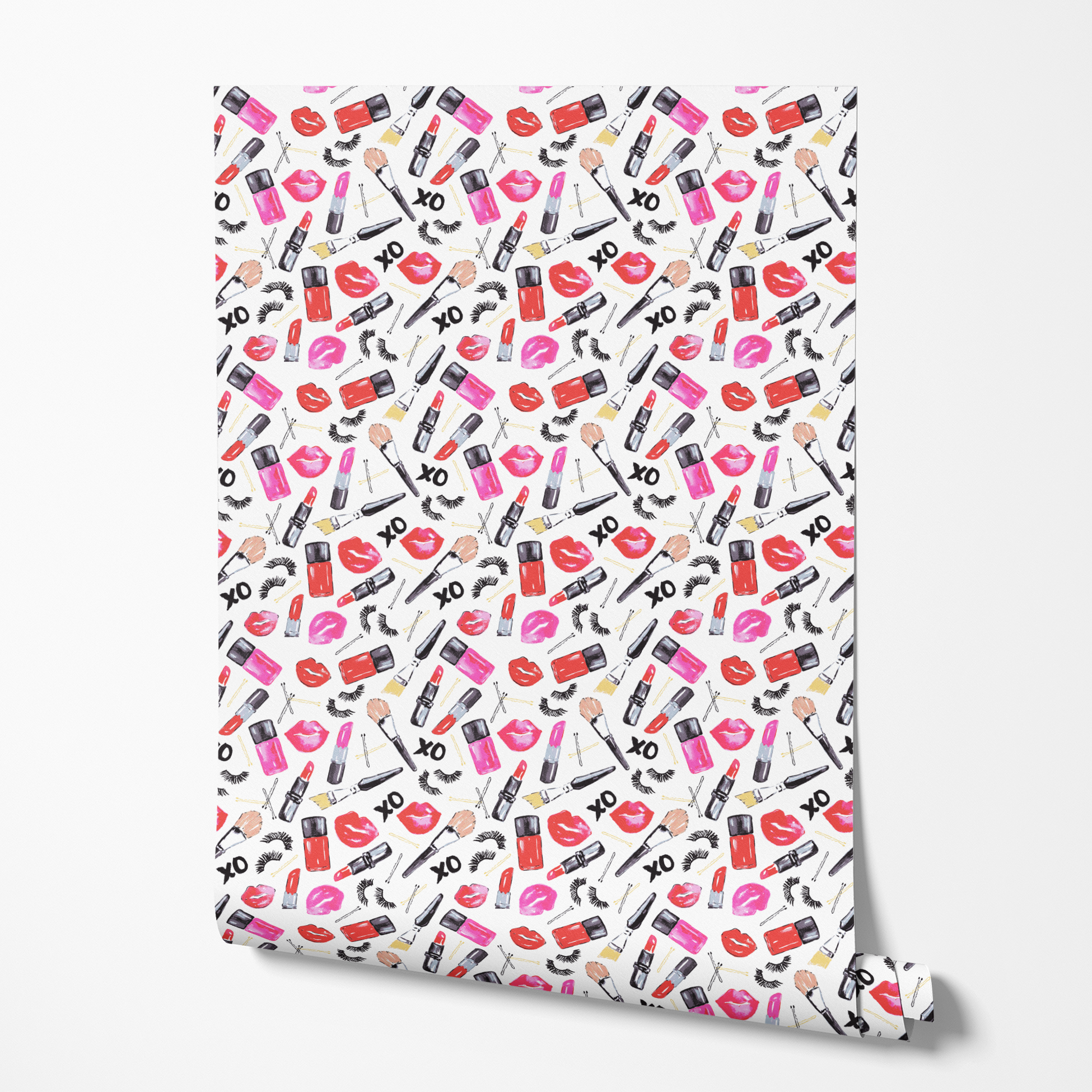  wallpaper roll mockup