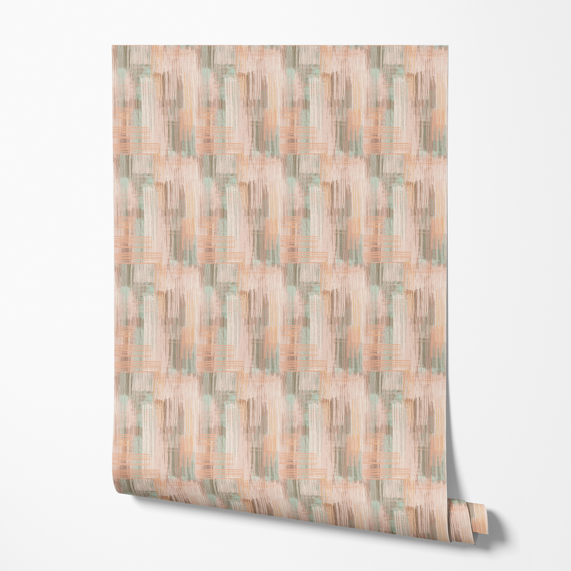  wallpaper roll mockup