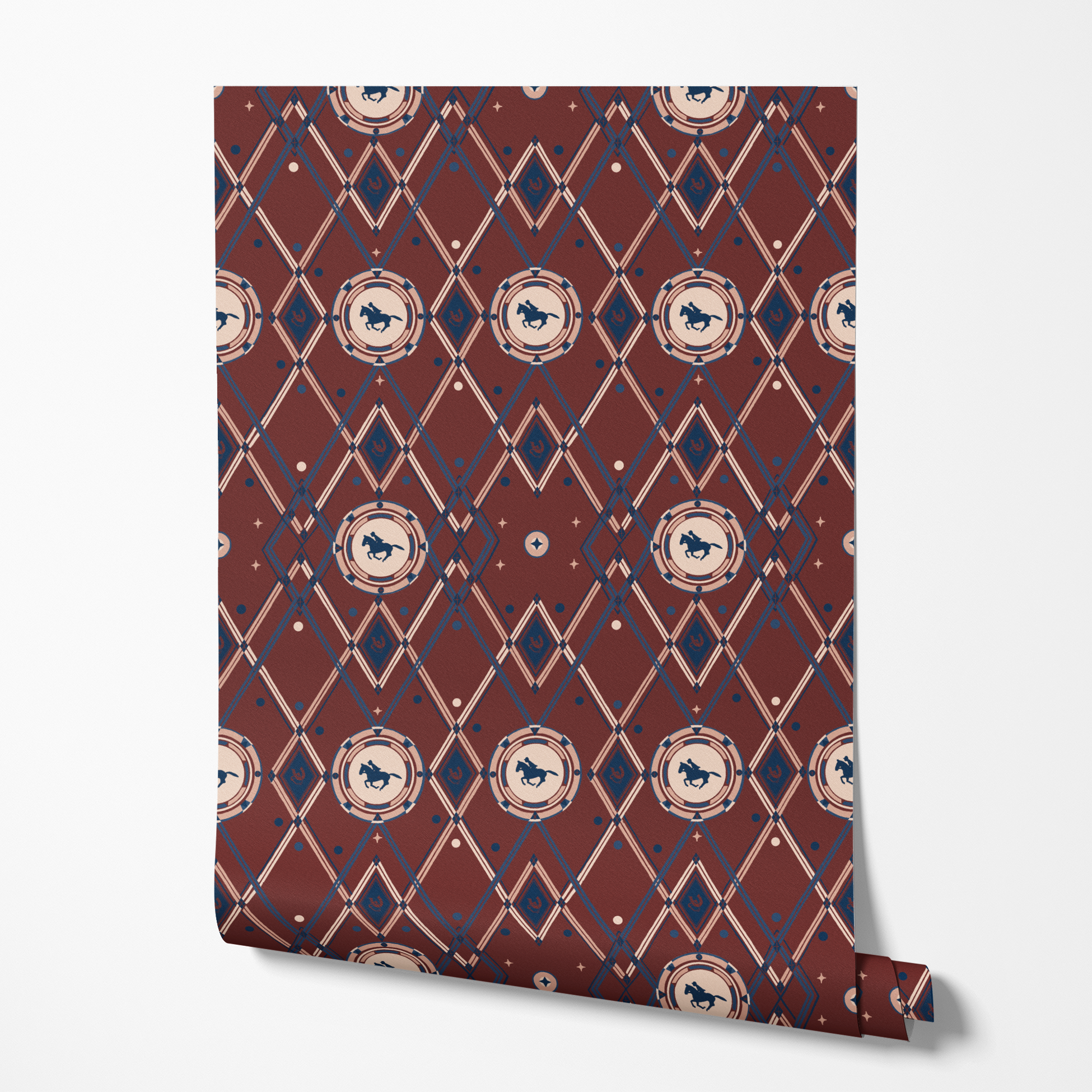  wallpaper roll mockup