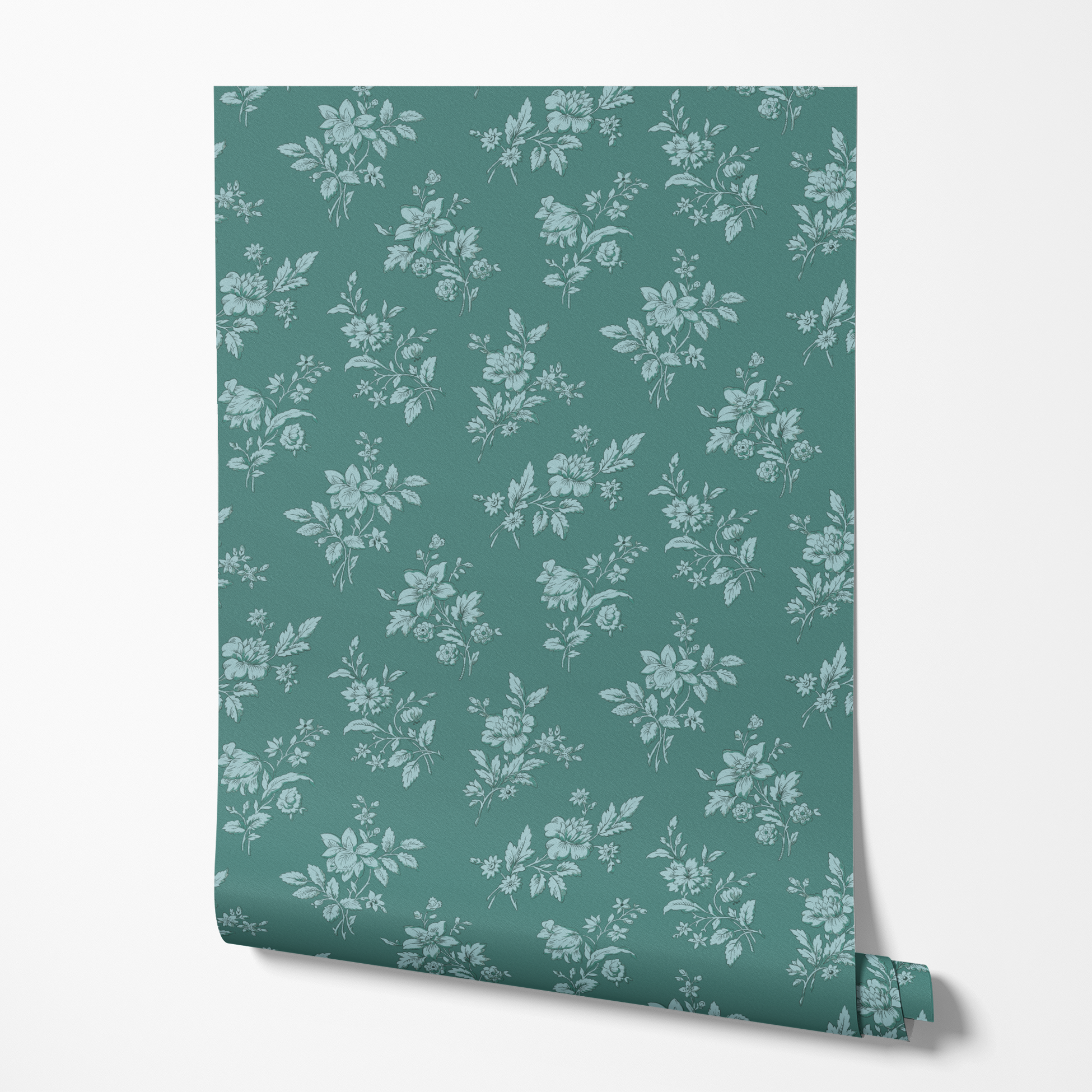  wallpaper roll mockup