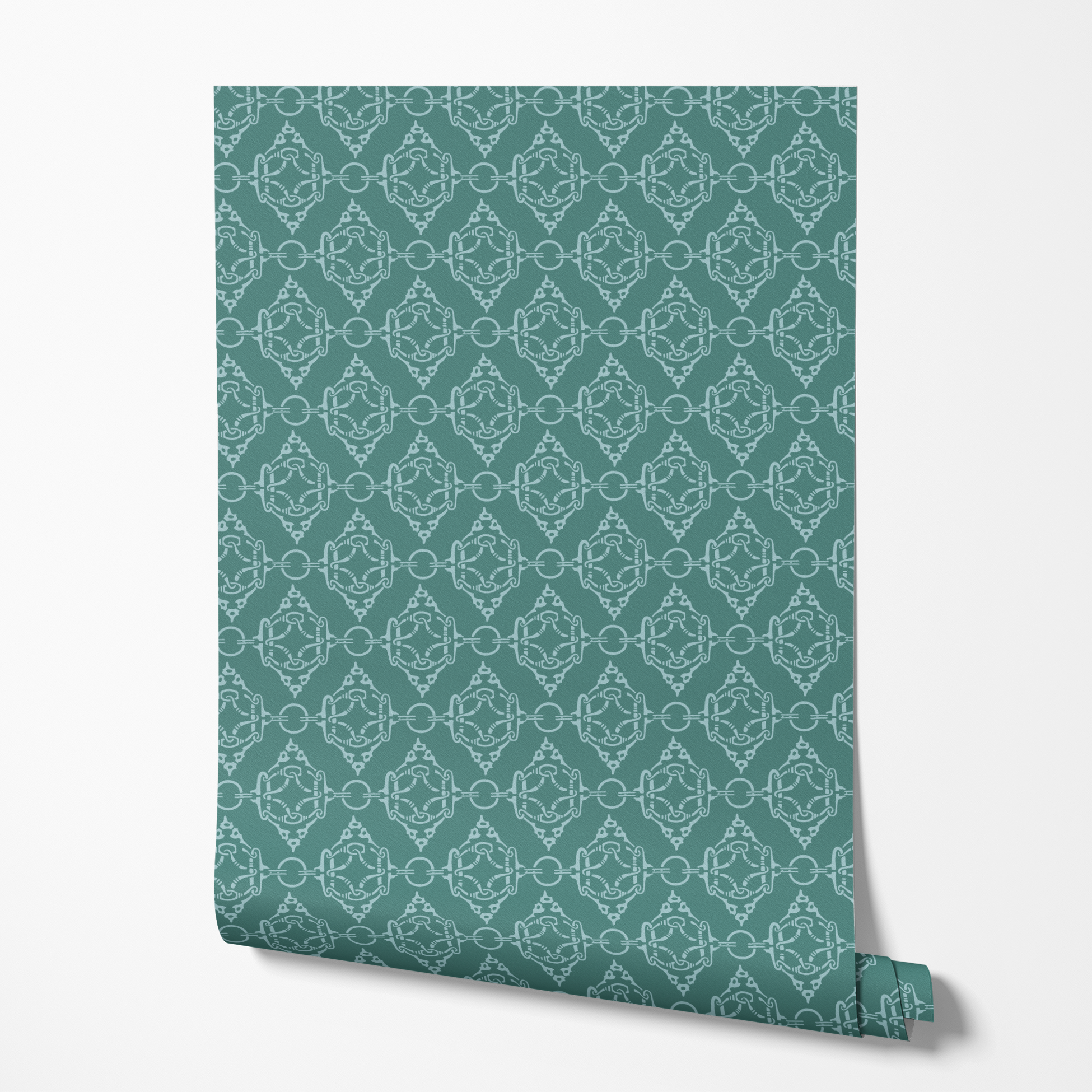  wallpaper roll mockup