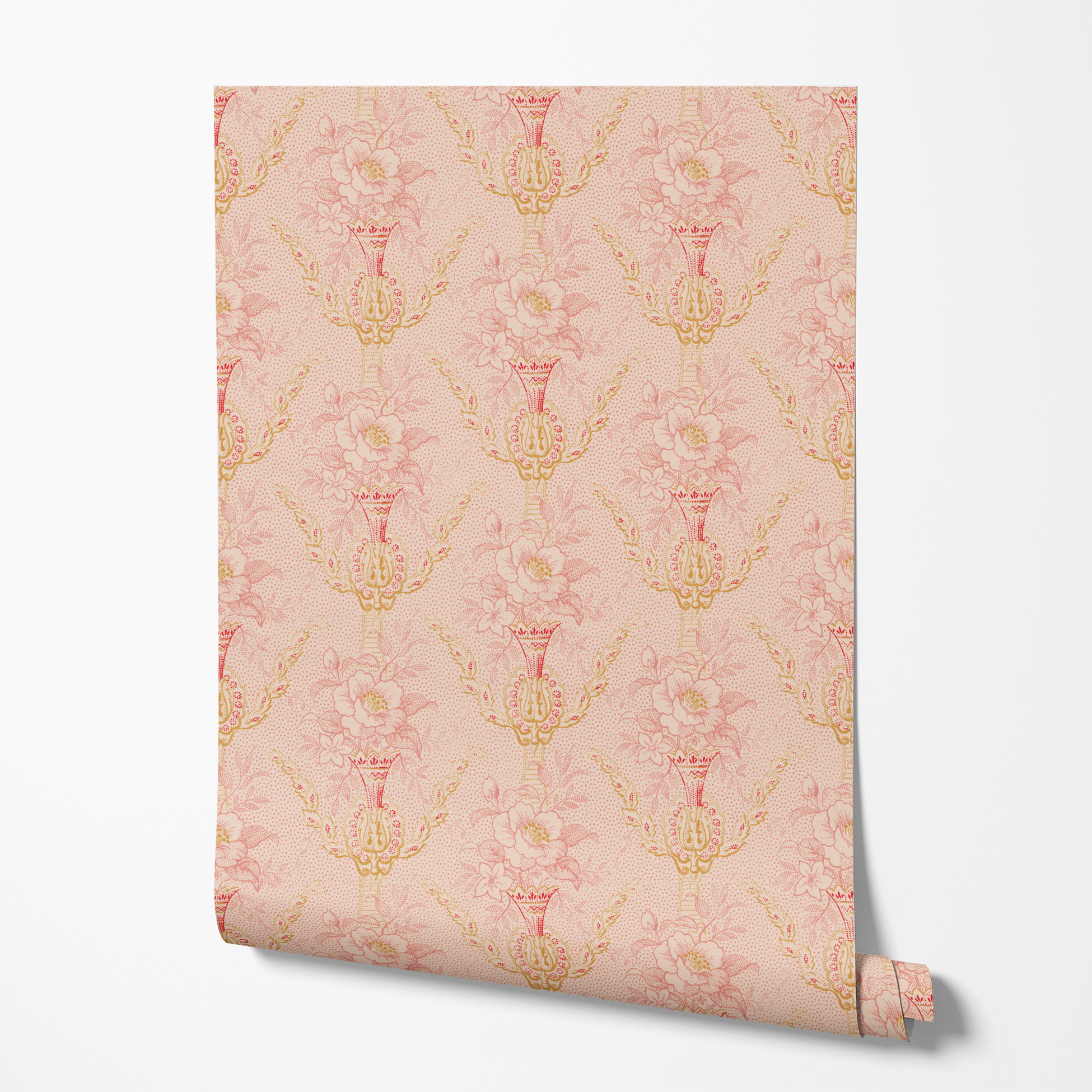  wallpaper roll mockup