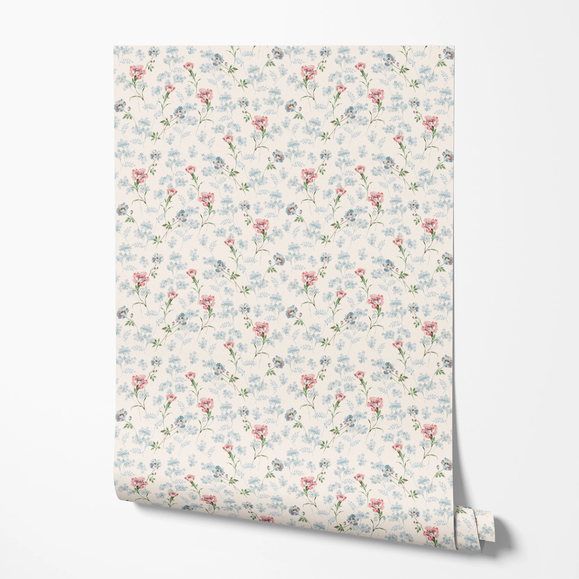  wallpaper roll mockup