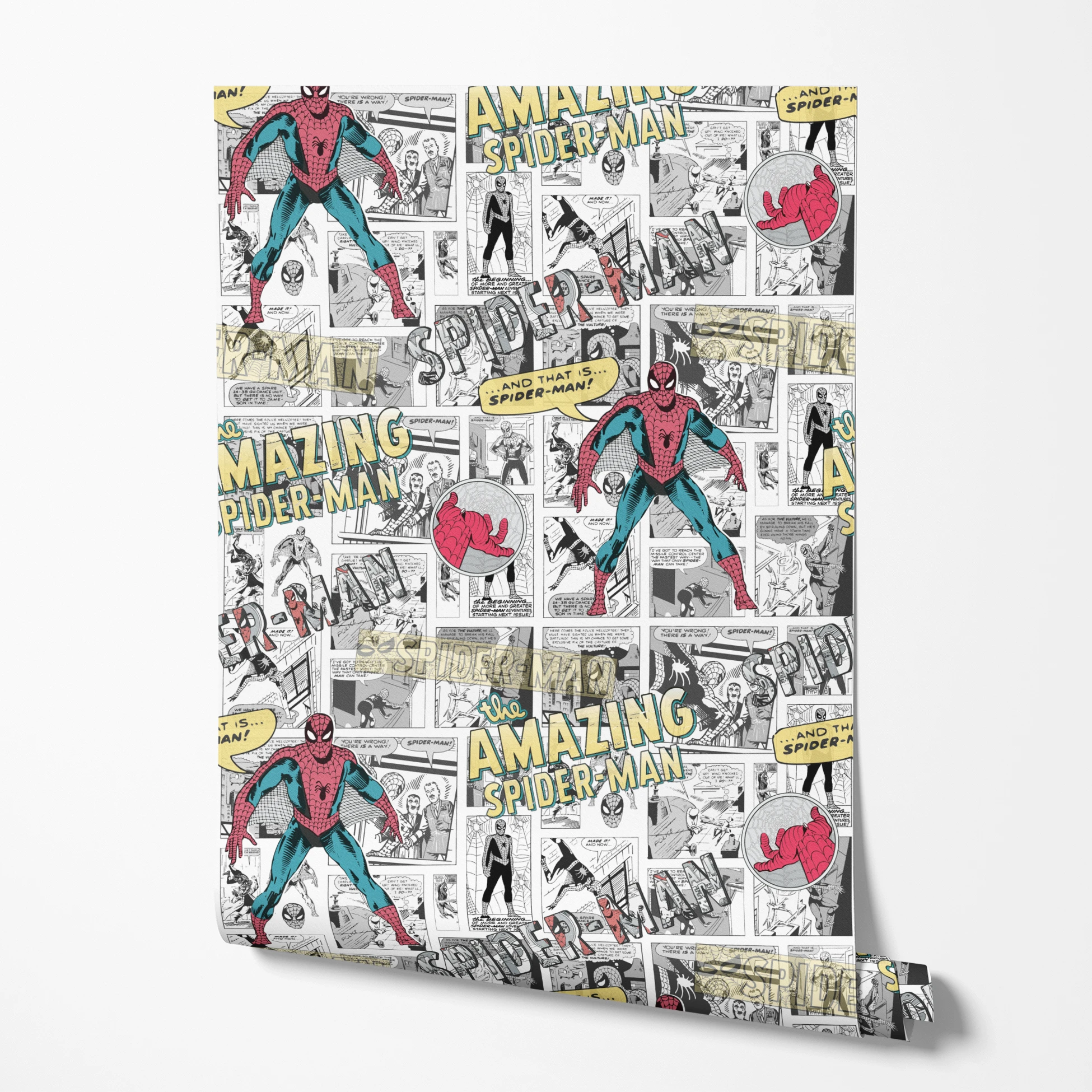  wallpaper roll mockup