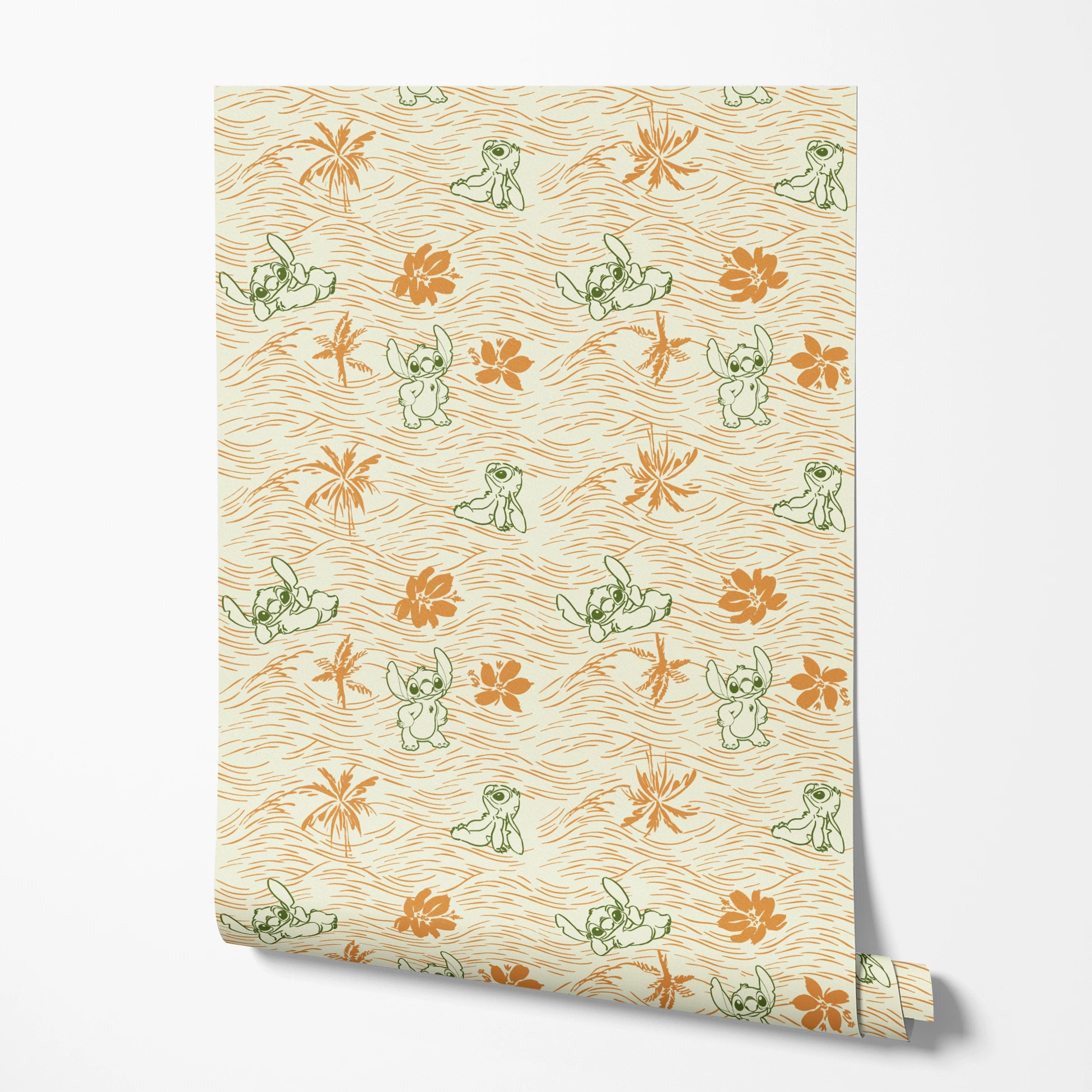  wallpaper roll mockup