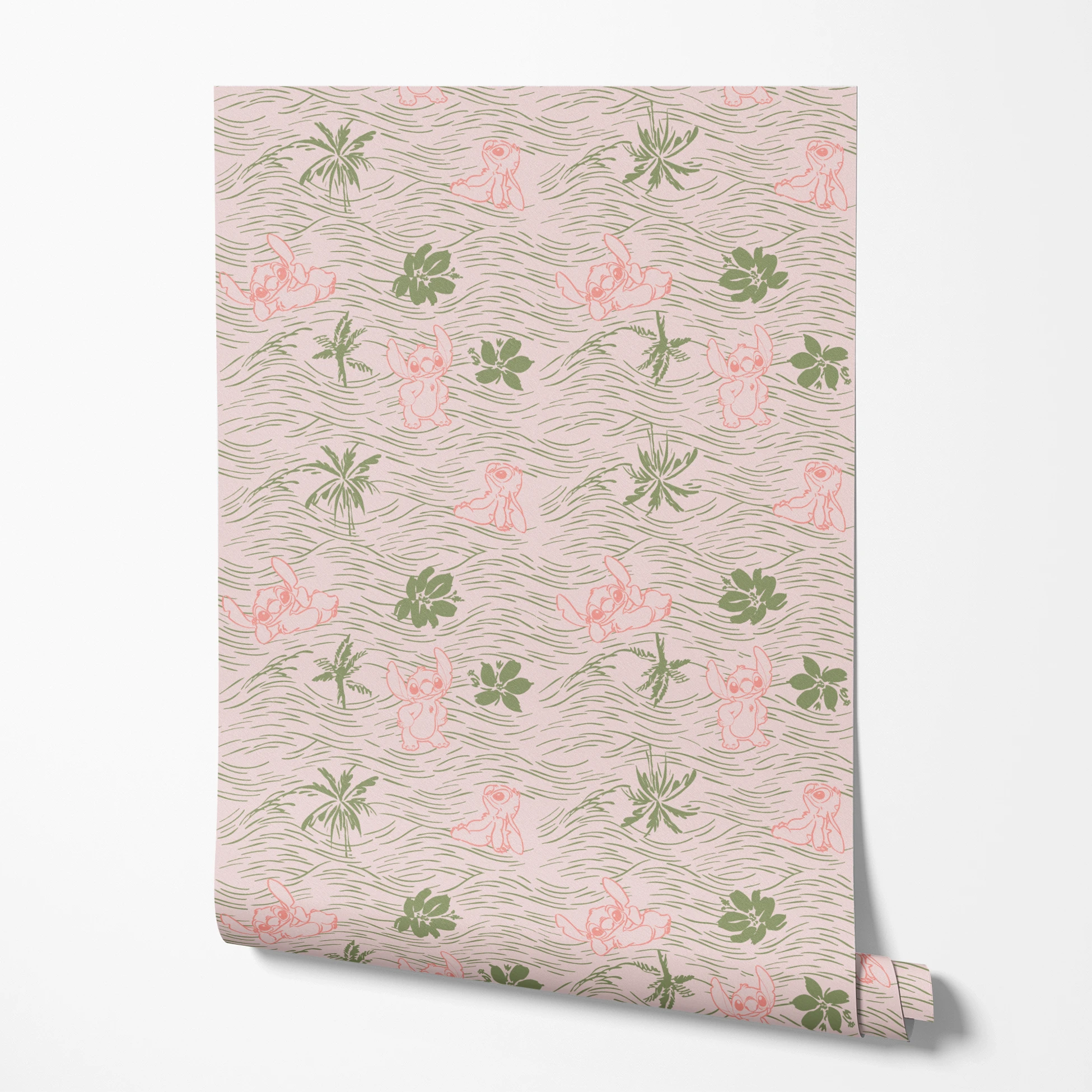  wallpaper roll mockup