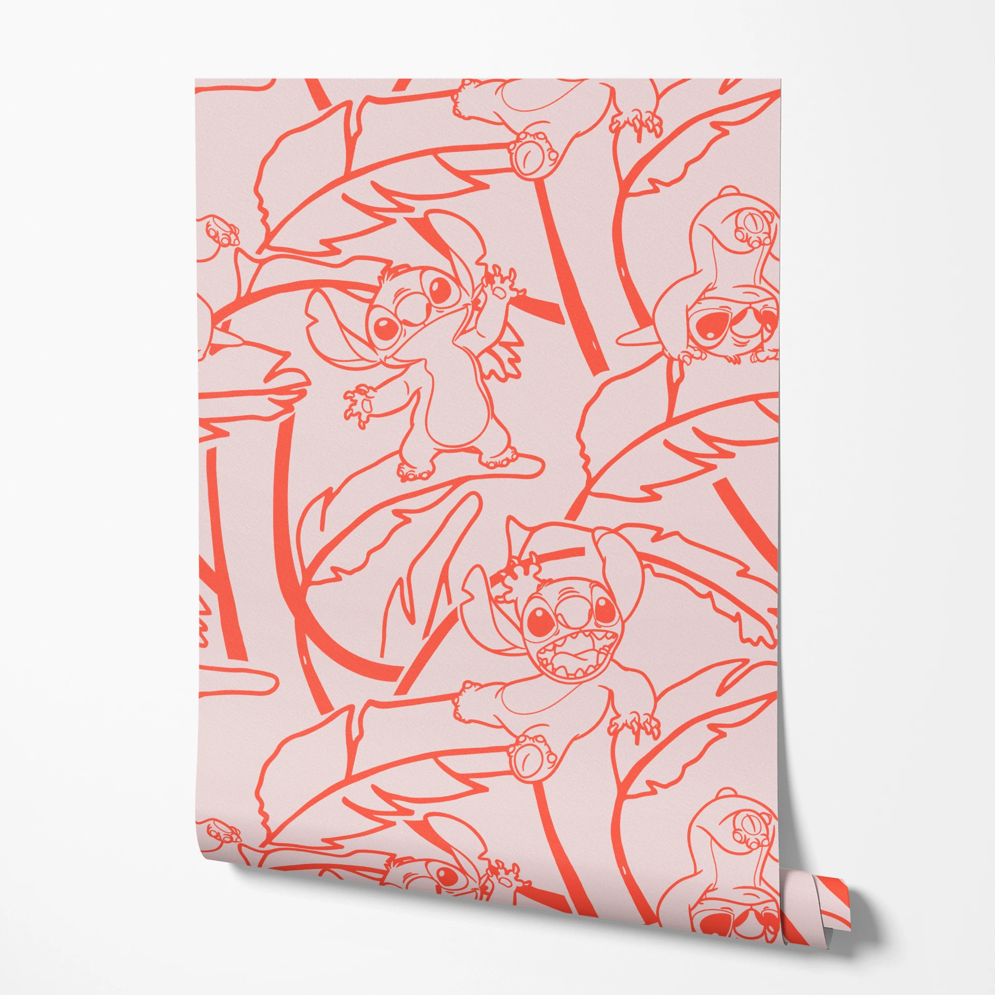  wallpaper roll mockup