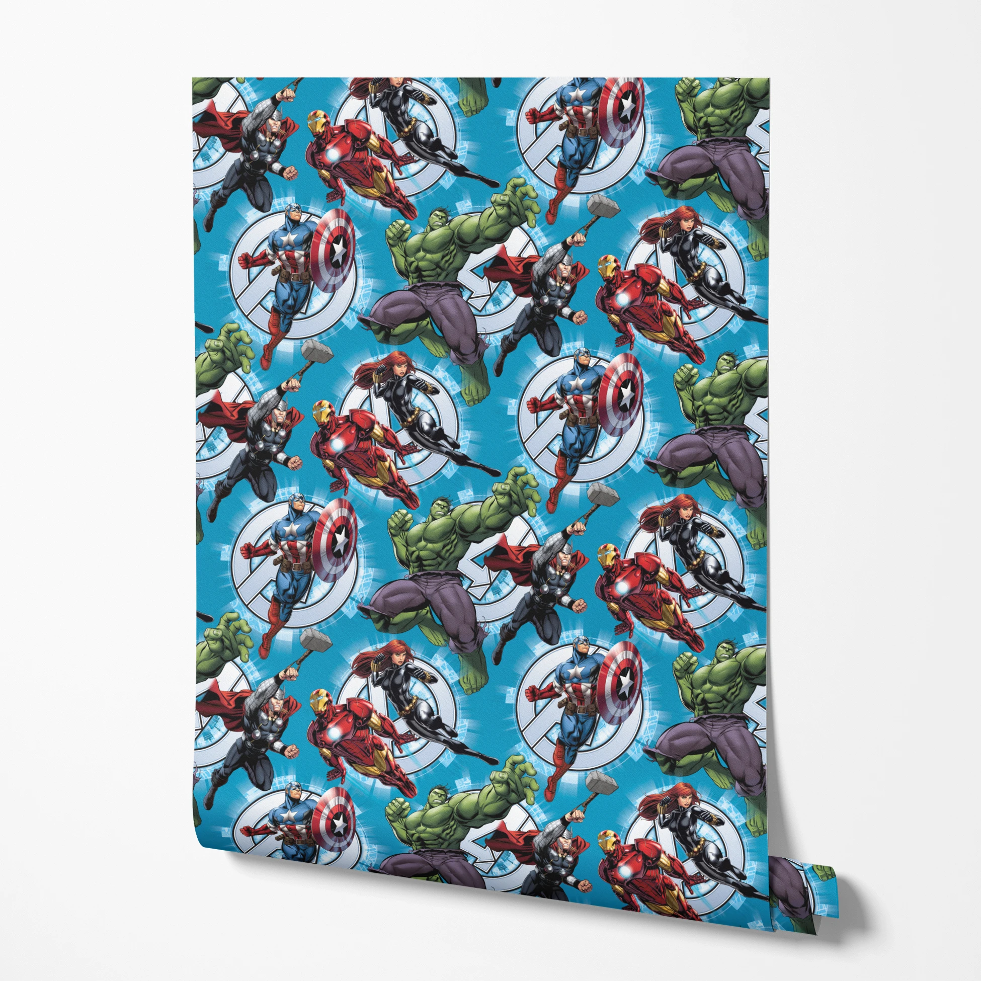  wallpaper roll mockup