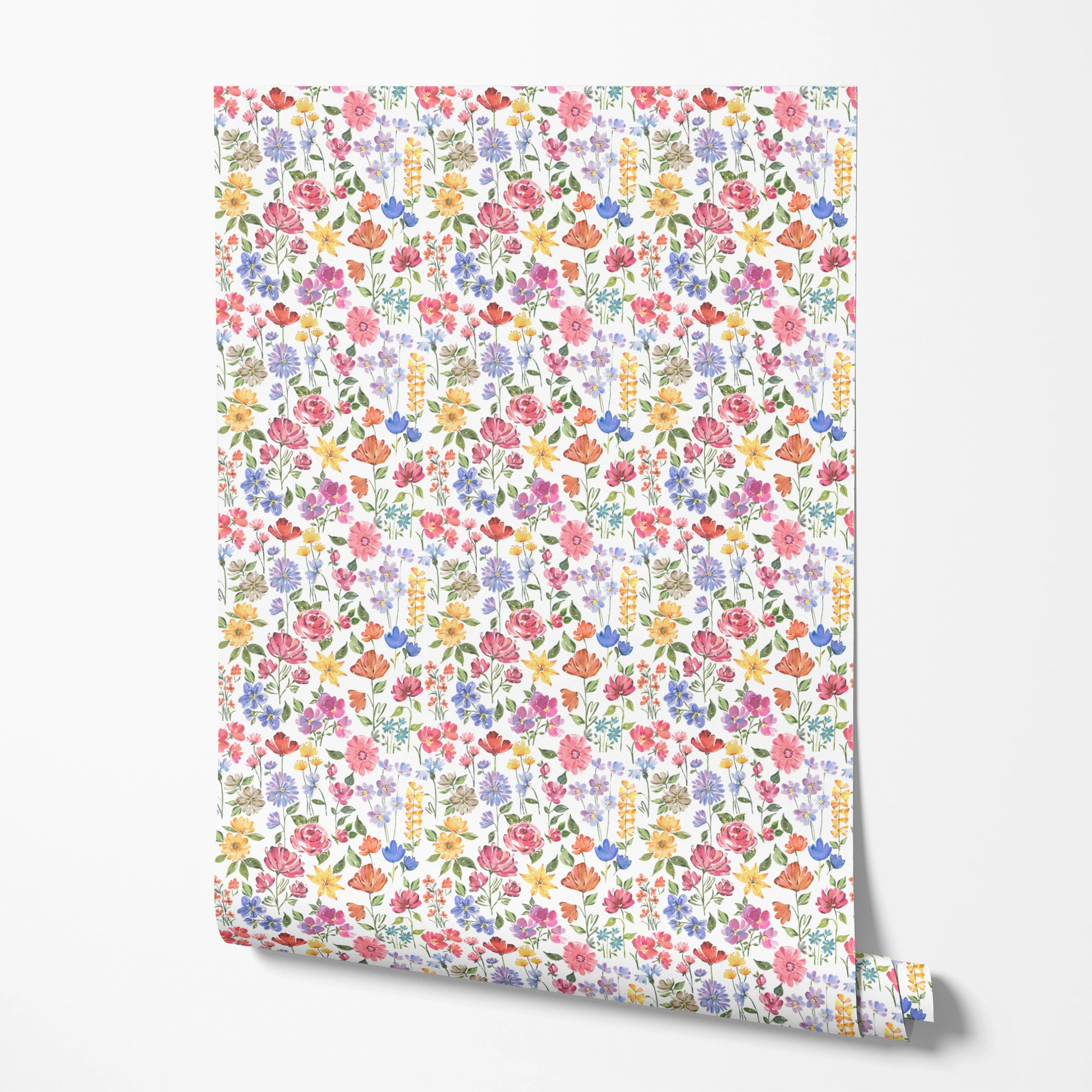  wallpaper roll mockup