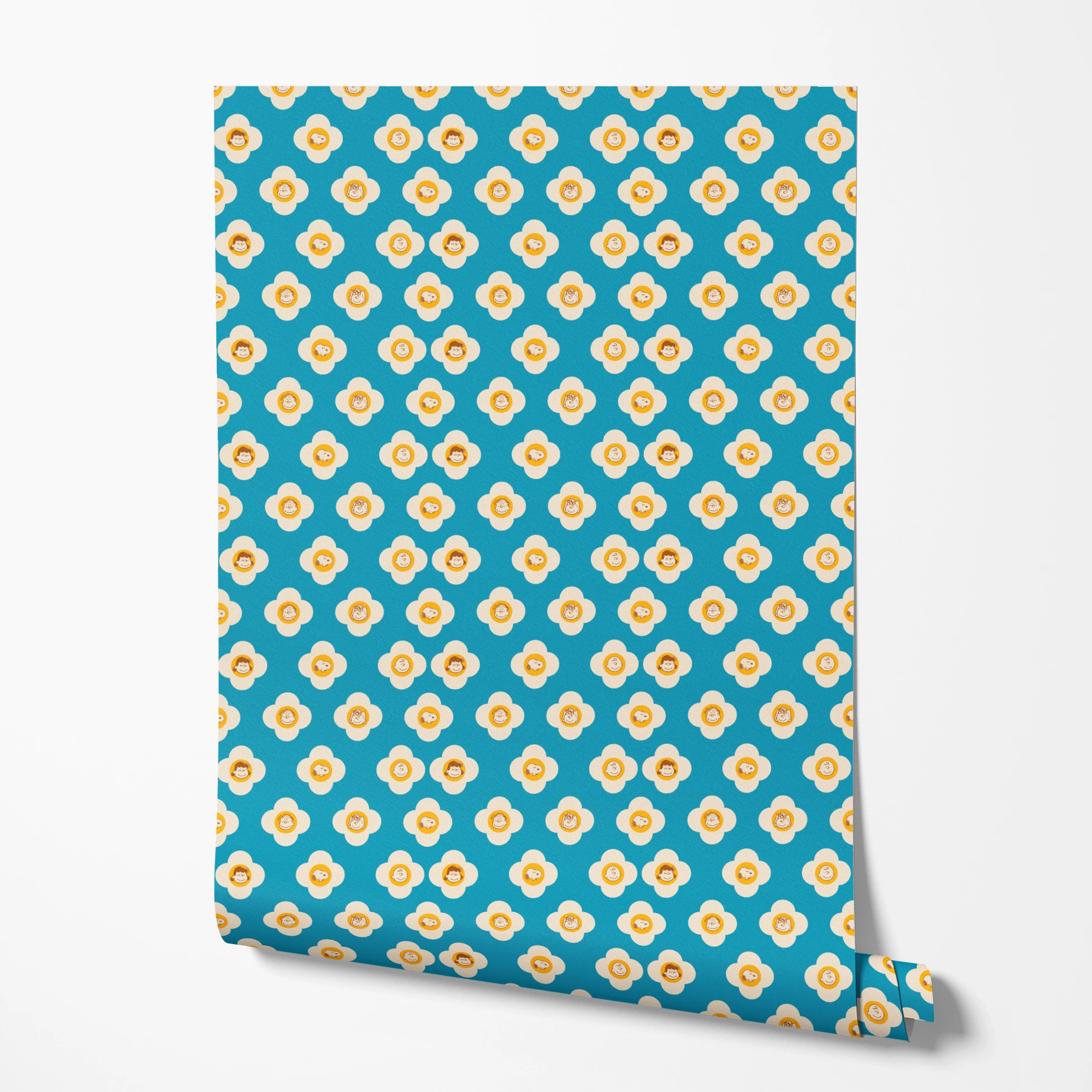  wallpaper roll mockup