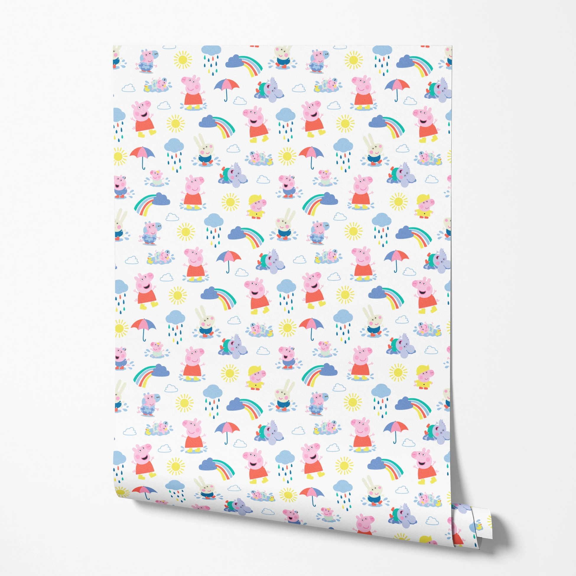 wallpaper roll mockup