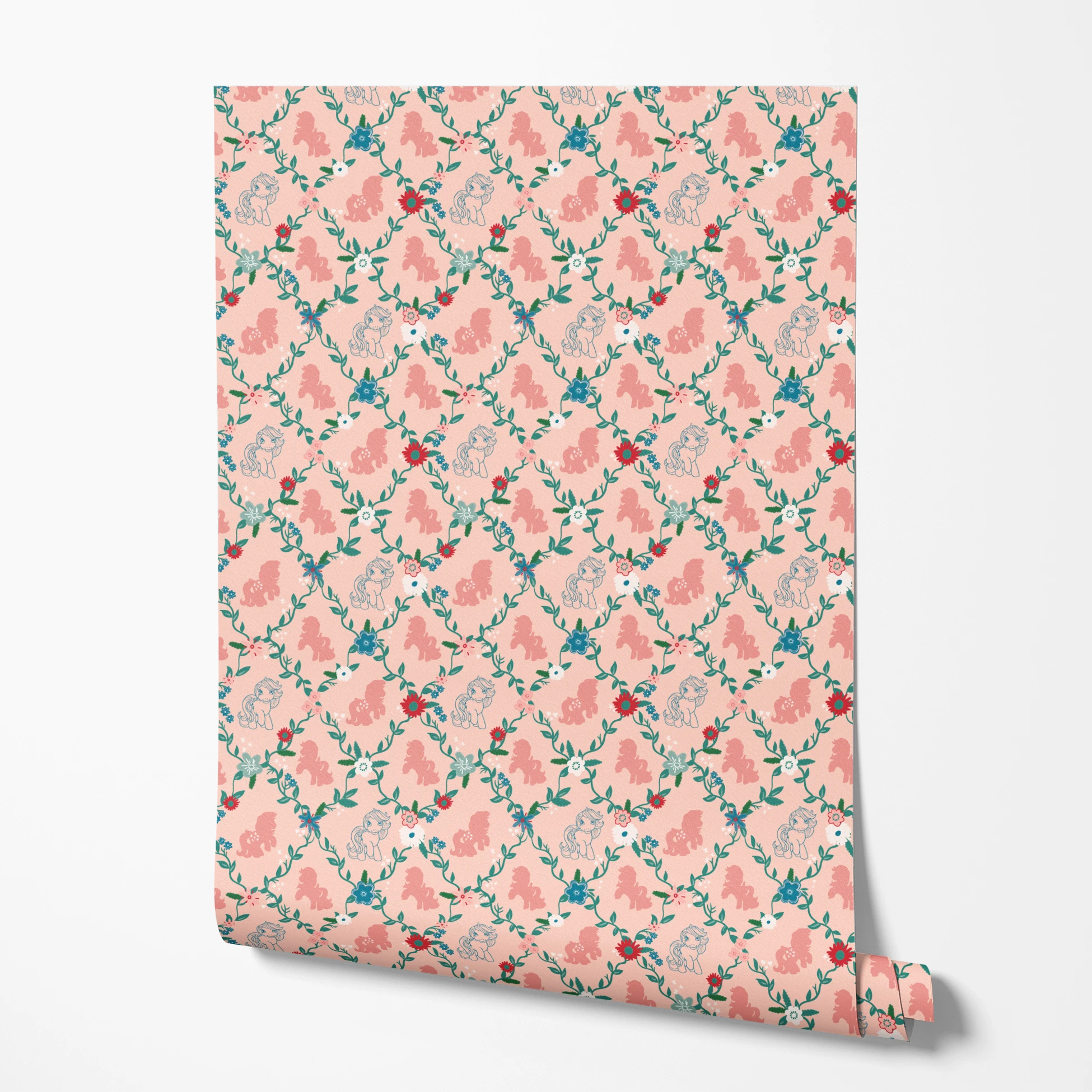  wallpaper roll mockup
