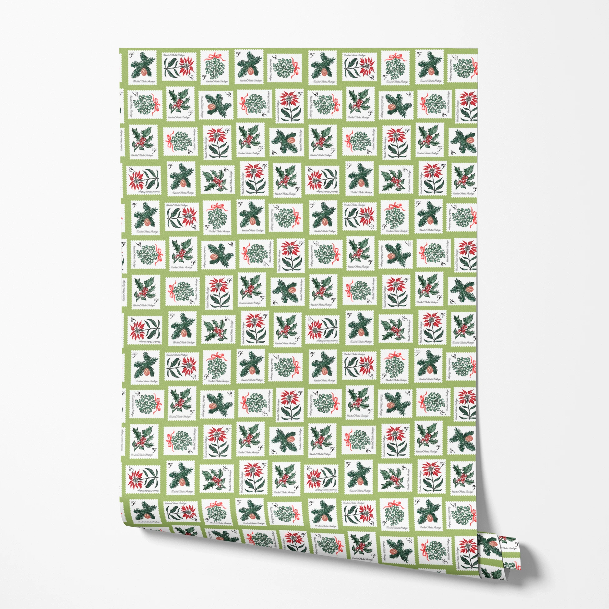  wallpaper roll mockup