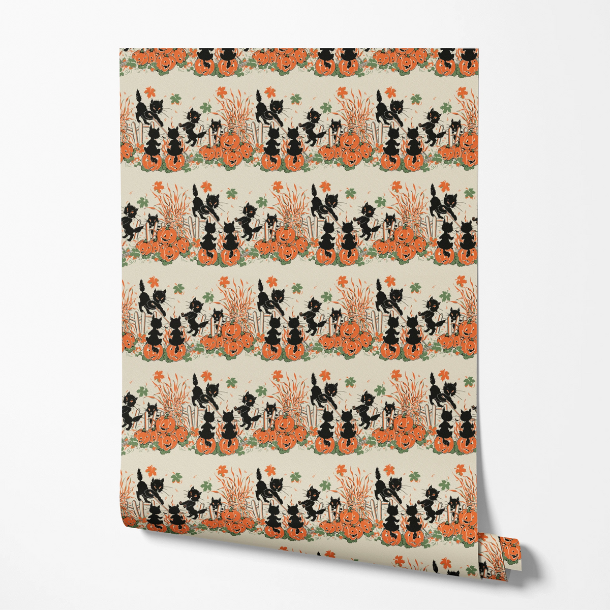 Spooky Cats on Casperita Wallpaper