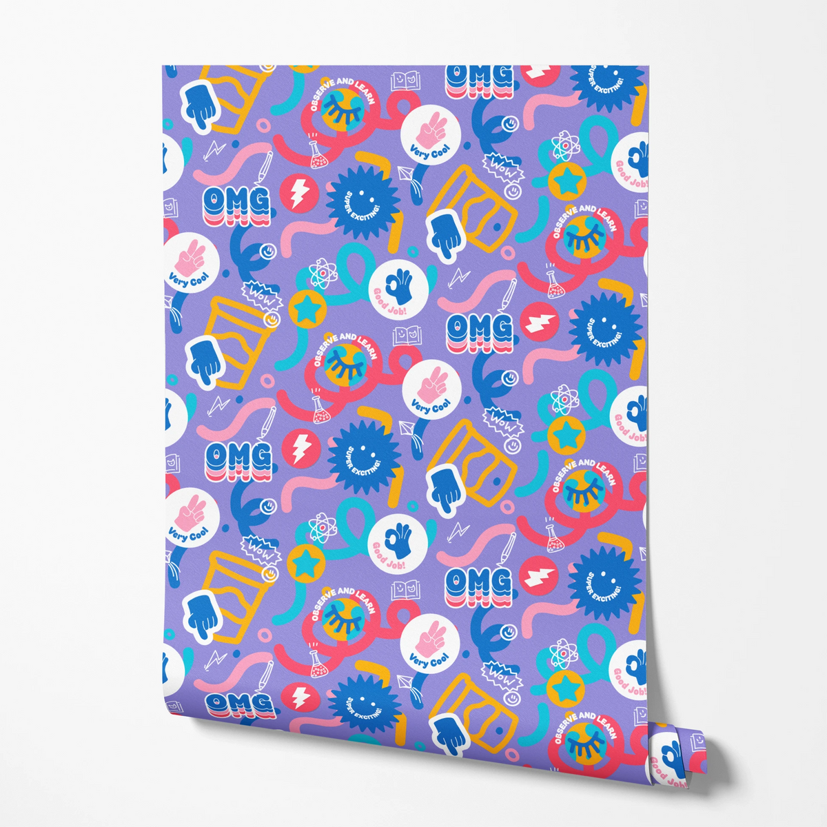 Hasbro Play-Doh Observe and Learn on Purple Wallpaper