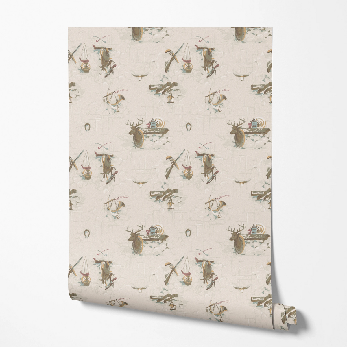 Walker on Mineral Wallpaper