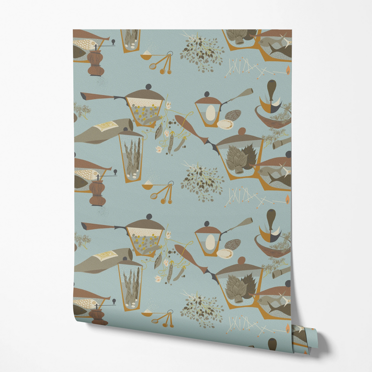 Finley on Mineral Wallpaper