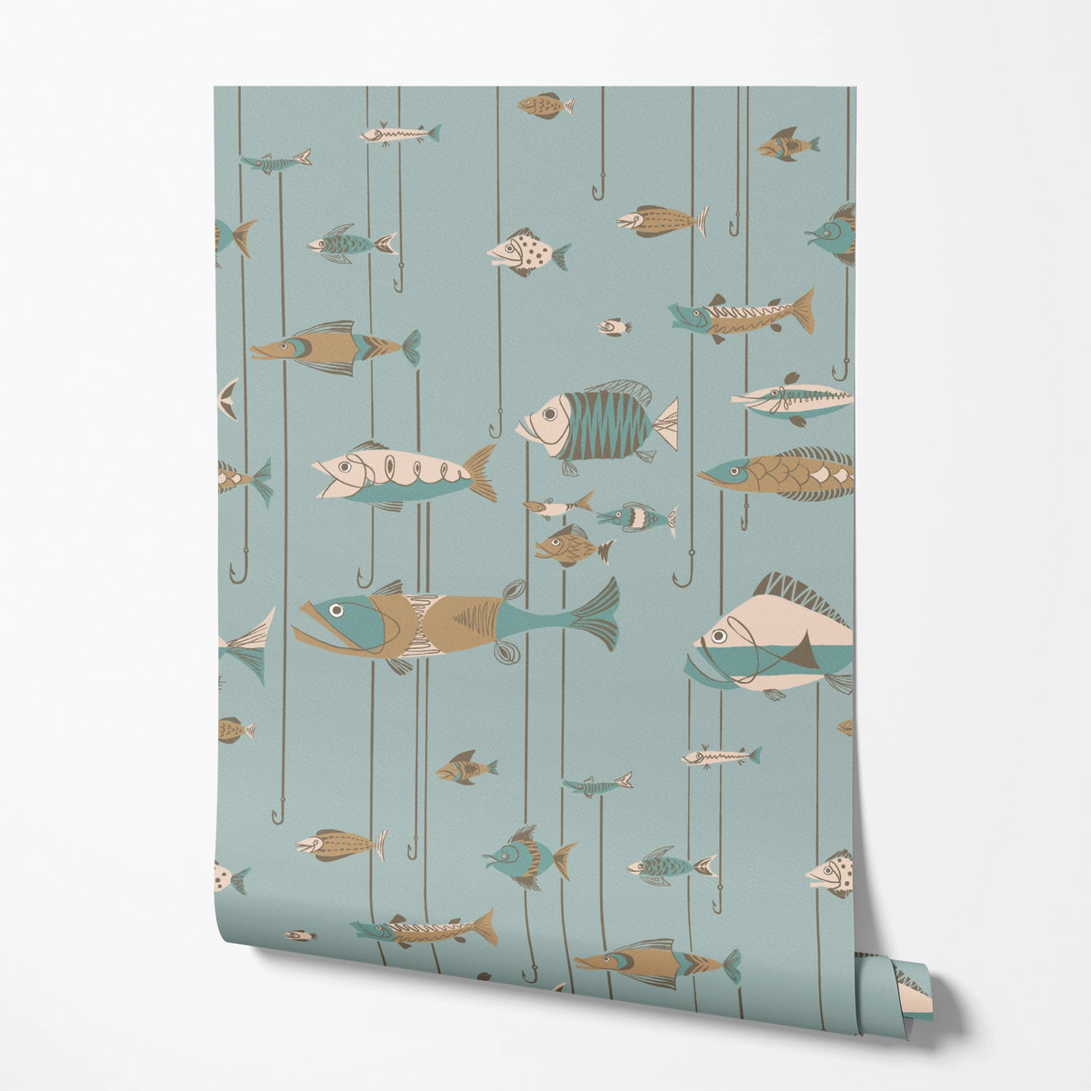 Brooks on Mineral Wallpaper
